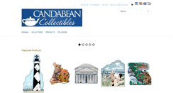 Desktop Screenshot of candabeancollectibles.com